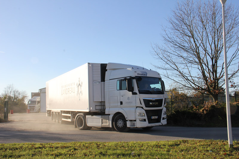 Transports LANDREAU, transports frigorifiques à Nantes et dans le Grand Ouest